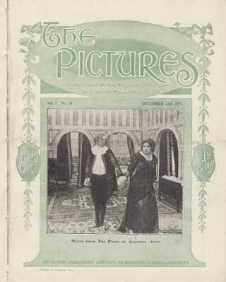 cover page of Pictures published on December 23, 1911