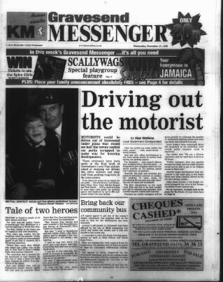 cover page of Gravesend Messenger published on November 17, 1999